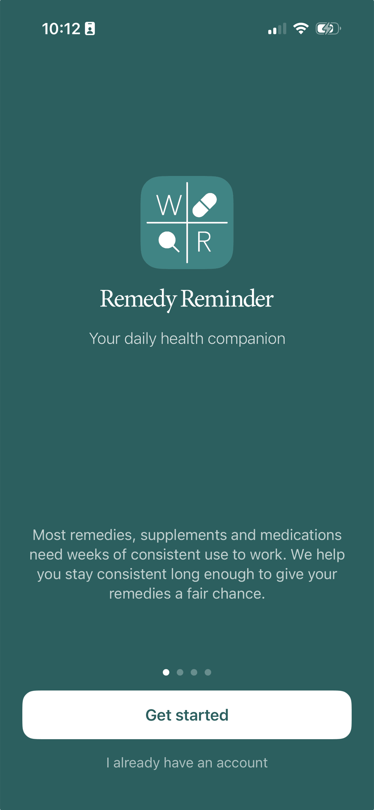 Remedy Reminder app